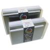 CLAIREFONTAINE Paquet 40 enveloppes 9x14cm + 40 cartes de visite 8x13cm Pollen Hiver assorti dgrad gris