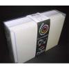 CLAIREFONTAINE Paquet 40 enveloppe 11x16cm+40 carte correspondance 11x15cm Pollen Mariage assortis blanc