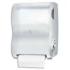 PAPERNET Distributeur  dcoupe Autocut pour essuie-mains en rouleau - Dim : L33 x H41,5 x P22,5 cm blanc