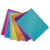 LEITZ Cahier Get Organised spirales 160 pages dtachables 80g A5 lign. Couverture polypro assortis