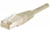 Cordon RJ45 CAT 6 F/UTP gris - 1 m