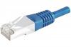 DEXLAN Cordon RJ45 CAT 6A S/FTP bleu - 3 m