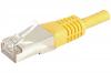 DEXLAN Cordon RJ45 CAT 6A F/UTP jaune - 2 m