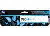 CARTOUCHE JET D'ENCRE CYAN HP980 HP OFFICEJET ENTERPRISE COLOR FLOW X555.X585 ORIGINE