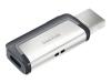 SANDISK ULTRA DUAL CLE USB 256GO USB3.1/USB-C