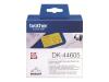 ETIQUETTES BROTHER ADHESIVES JAUNES 6.2CM X 30.5M