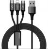 CABLE USB POUR MICRO-USB, UBS-C, LIGHTNING