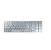 CHERRY KC 6000 SLIM FOR MAC CLAVIER 105+6 TOUCHES USB BLANC/ARGENT